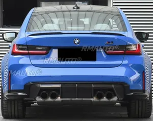 For BMW G80 M3 2020-2023 Rear Spoiler Wing Body Kit BMW G80 Car Rear <b>Trunk</b> Spoiler Car Accessories Rear <b>Trunk</b> Wing Exterior Part - Product Image 3