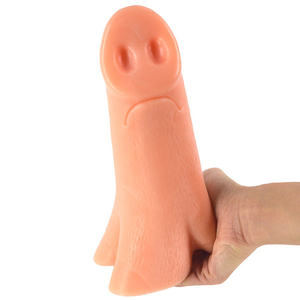 FAAK 25,5 cm 10 pouces 3,7 cm Long Dildo en forme de corne d'animal, Plug anal, Jouets sexuels, Dildo de type pénis de taureau, Masseur anal, Masturbateur lesbien Faak Deer - Product Image 4