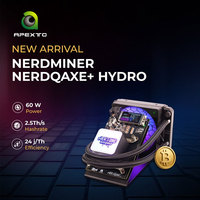 Offre Spéciale NerdMiner NerdQaxe ++ Hydro 4.8Th/s Solominer Bitcoin Miners SHA-256 Mining BTC Machine Offre spéciale Crypto SOLO