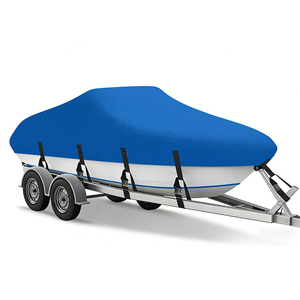Housse de bateau en tissu Oxford 600D de qualité supérieure, protection contre toutes les intempéries, housse de bateau <span class=keywords><strong>marine</strong></span> - Product Image 1