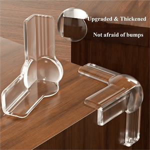 Protections <span class=keywords><strong>d</strong></span>'angle transparentes directes <span class=keywords><strong>d</strong></span>'usine - Caoutchouc épais, imperméables, écologiques, adhésif puissant, protections anti-collision pour bords - Product Image 5