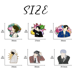 Insignias de cazador de estrellas de Cultura de grupo de fans personalizadas baratas de la LOW-MOQ, recuerdos, espectáculo de K-Pop, películas, televisión, animación, pertenencia a mercancías - Product Image 4