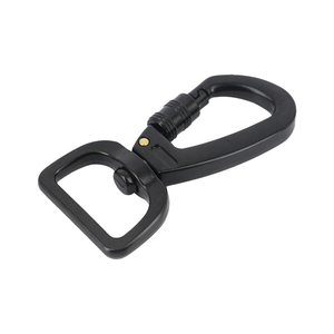 Pet döner köpek tasma için kendinden kilitleme fonksiyonu toka <span class=keywords><strong>Metal</strong></span> karabina ile maliyet etkin çinko alaşımı köpek tasması döner yaylı kanca - Product Image 4