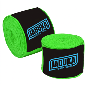 Bandages de boxe personnalisés avec logo imprimé, camouflage, élastiques, bandages de boxe MMA en coton pour l'entraînement, équipement sportif - Product Image 2