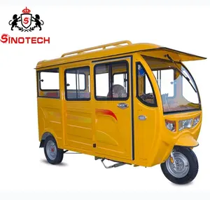 Triciclo eléctrico de 150cc y uso del pasajero para tuktuk