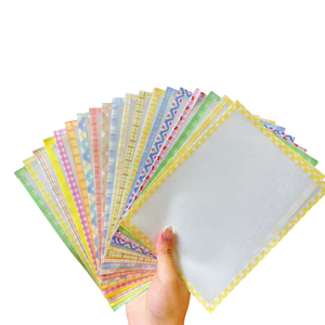 กระดาษรีดผ้าแบบใช้ซ้ำได้ ปลอดสารพิษ ผลิตจาก PTFE + ไฟเบอร์กลาส ทนความร้อนสูง ผิวด้าน  ดีไซน์ใหม่ งานฝีมือ DIY  น้ำหนักเบา - Product Image 1