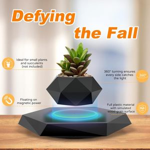 Mag Pot à plantes en lévitation Support flottant <span class=keywords><strong>pour</strong></span> plantes succulentes Petites plantes <span class=keywords><strong>pour</strong></span> la maison Salon <span class=keywords><strong>Bureau</strong></span> <span class=keywords><strong>Bureau</strong></span> - Product Image 5