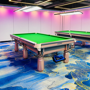 Table de billard professionnelle internationale de 9 pieds avec plateau en ardoise, système de retour de billes or <span class=keywords><strong>rose</strong></span>, billes Aramith, embouts de queue de billard, marque SDAIS - Product Image 2