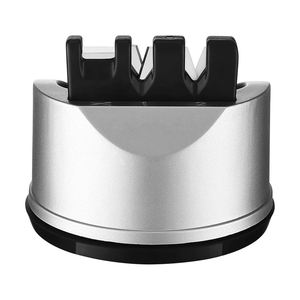 Afilador de <span class=keywords><strong>Cuchillos</strong></span> y Tijeras de Cocina, Ecológico, con <span class=keywords><strong>Piedra</strong></span> de Múltiples Granos <span class=keywords><strong>para</strong></span> <span class=keywords><strong>Cuchillos</strong></span> Lisos y Serrados, Herramienta de Afilado de 3 Etapas - Product Image 1