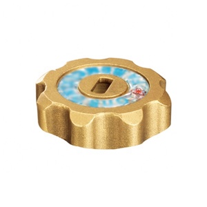 2020 tkfm có thể khóa xử lý Đồng hồ nước đồng thau van bi với khóa PN16 DN25 - Product Image 6