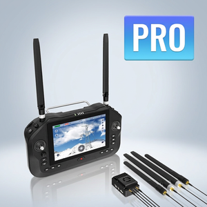 SIYI UniRC 7 Pro 2.4G/5.8G ชุดควบคุมภาคพื้นดินแบบสองย่านความถี่ป้องกันการรบกวน รองรับผู้ควบคุมสองคน ควบคุมสัมภาระบรรทุก ระยะ 40 กม. สำหรับโดรน - Product Image 1