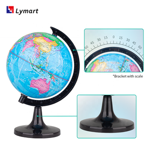 De plástico pequeña física política globo de Geografía - Product Image 5