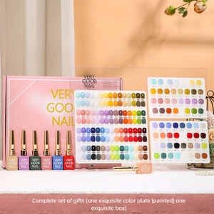 2024 New <b>Nail</b> Polish <b>Set</b> 60 Color Bottle One Color Phototherapy <b>Set</b> with Glue Display Board Hot Selling UV <b>Gel</b> <b>Nail</b> Polish - Product Image 6