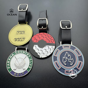 व्यापार उपहार उत्कीर्ण गिववे फैशन कस्टम गोल्फ बैग टैग पदक विजेता - Product Image 2