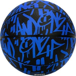 Custom Durable Street Graffiti <b>Basketball</b> Black White Urban Style Rubber/Synthetic <b>Leather</b> Size 7 580-620g Ball Outdoor Indoor - Product Image 4