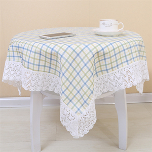 Custom Made Stile Europeo Splendido Merletto di Modo di Stampa Rotondo Ricamato Cotone Indossabile Lavabile Decorativo Panno di <span class=keywords><strong>Tabella</strong></span>// - Product Image 5