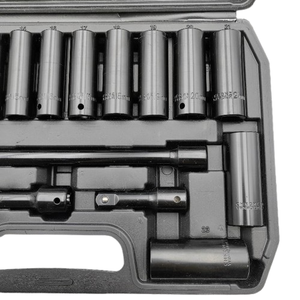 1/2 Metric Xách Tay Xe hộp công cụ thiết lập lục giác tác động ổ cắm cờ lê kết nối rod OEM tùy chỉnh trường hợp khó khăn <span class=keywords><strong>Chrome</strong></span> Vanadi - Product Image 3