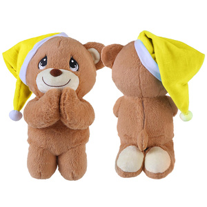 Jouets en peluche personnalisés Jésus m'aime, animaux en peluche doux, jouets en peluche câlins, grand oreiller en peluche, cadeaux pour le coucher - Product Image 3