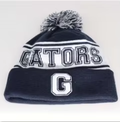 Gorro de Invierno Personalizado con Texto Jacquard y Pompones, con Logo del Equipo, para Fanáticos del Deporte y Uso Casual - Product Image 6