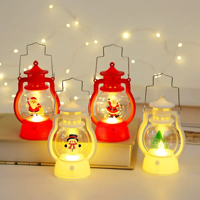 Santa Snowman Light Merry Christmas Decor For Home Christmas Ornaments Tree Noel Xmas Gift New Year
