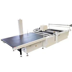 Multi-layer Vibrating Contour Cutter Rolls Blind Fabric Cutting Machine For Curtain Factory