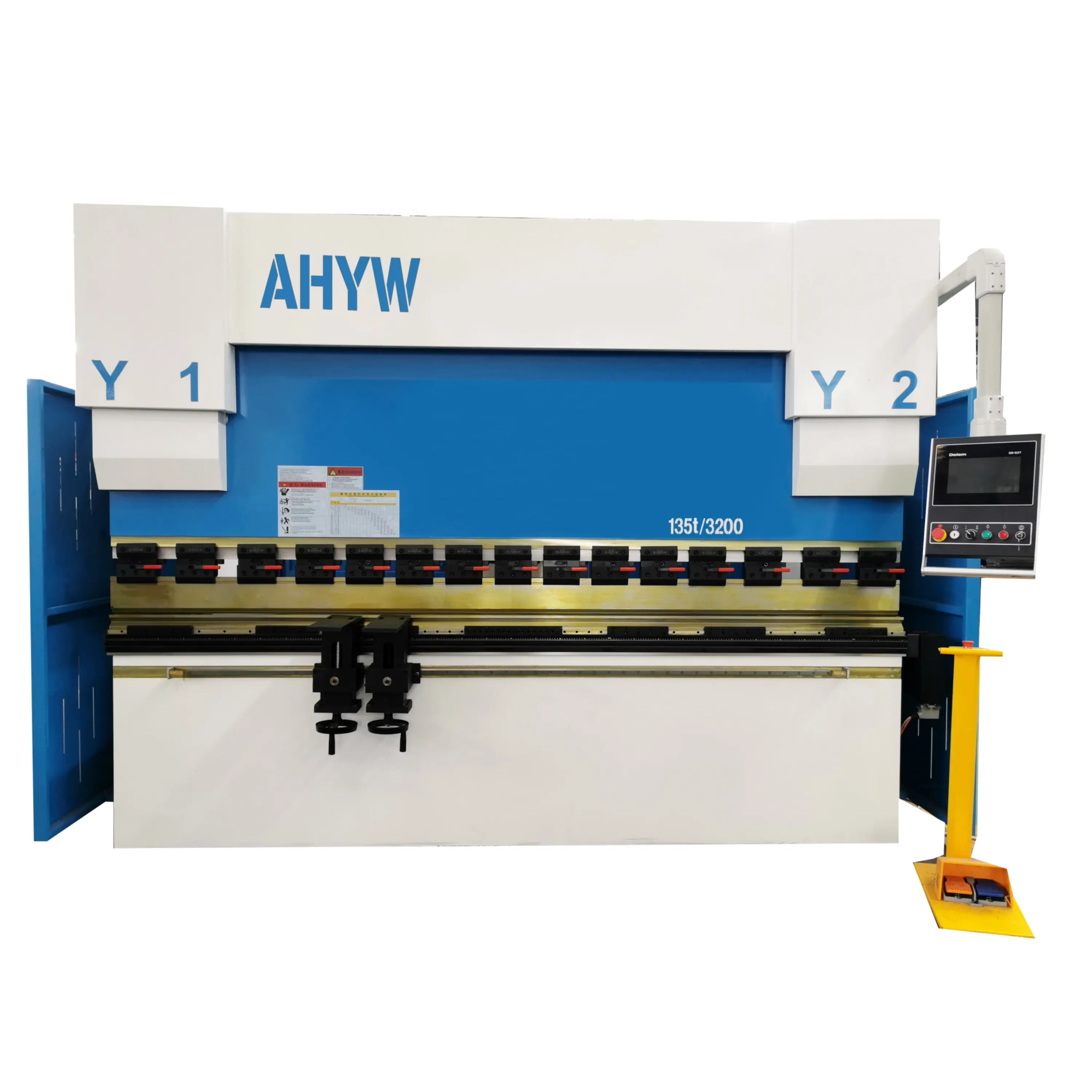 Hot-Selling Machine AHYW CNC Bending Machine YWB 135T 3200 Metal Steel Press Brake Machines DA53T System With Factory Price