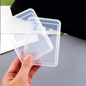 <span class=keywords><strong>Clip</strong></span> para Tarjetas de Visita de Material PP, 3-4 Pulgadas, Universal, Transparente, Protector de Tarjetas Rígidas, Conector de Tarjetas, Cierre Protector - Product Image 3