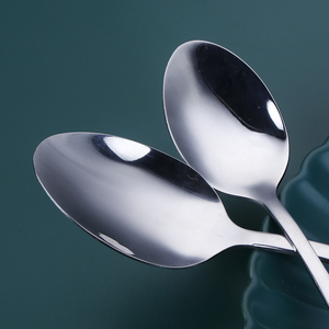 Cuillère à café en acier inoxydable de 12,4 cm, <span class=keywords><strong>couverts</strong></span> à dessert, mini cuillère à gâteau en métal, cuillère à thé en acier inoxydable argentée, ensemble de cuillères à mélanger - Product Image 5