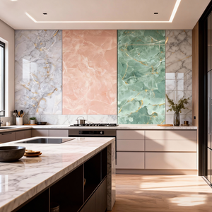 Carreaux muraux en porcelaine rustique antibactériens écologiques durables à texture d'eau courante pour les projets de villas, d'appartements et d'hôtels - Product Image 5