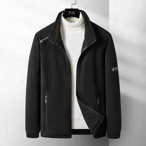 Chaqueta de cuello fino personalizada con logotipo, ropa deportiva de montañismo para primavera y otoño, cortavientos individual. - Product Image 3