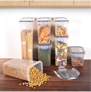 Boîtes de rangement de garde-manger sans BPA, bidons hermétiques en plastique sec pour cuisine <span class=keywords><strong>14</strong></span> paquets de récipients de stockage des aliments - Product Image 5