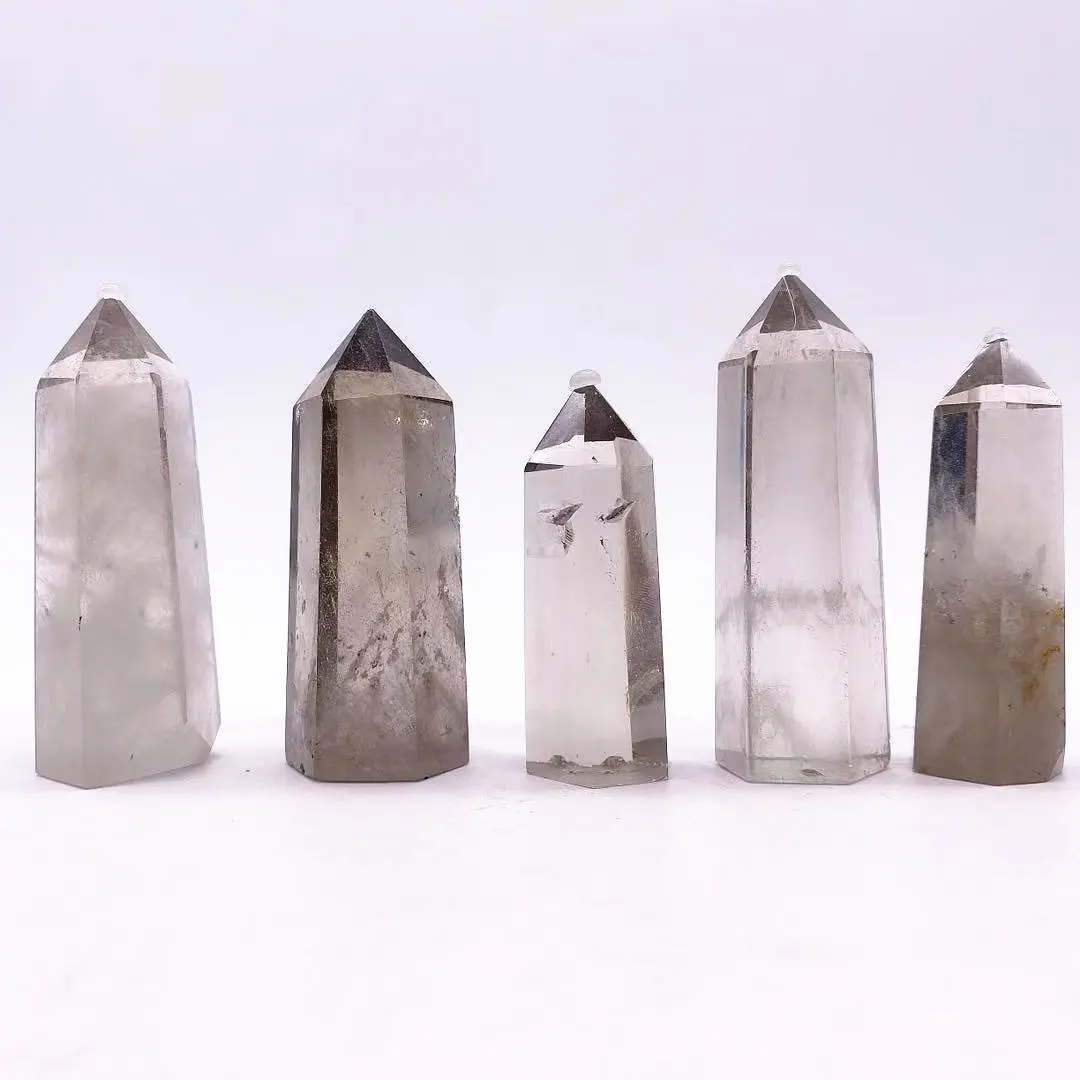 Wholesale~Natural Crystal Quartz Obelisk Tower Wand Point Reiki Healing Gift 