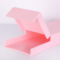 Boîte de rangement multi-usages WEISHENG, boîtes translucides givrées pour pinceaux d'art, design empilable, étuis à crayons en plastique pour l'école
