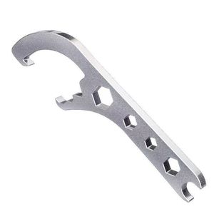 Multi Functional Wrench Hex Opening Metric High Carbon Steel Zinc Plated For <b>Paint</b> And Plastic Buckets Manual Tool - Product Image 1