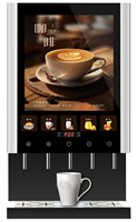 Distributeur automatique de café 4-en-1 intelligent pour entreprises, chaud et froid, à poser sur comptoir