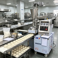 Machine à Baozi Automatique Multifonctionnelle pour Usage Commercial en Restaurant, 220V, Acier Inoxydable 304, Haute Capacité