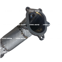 Tuyau de descente d'échappement droit de bouclier thermique de prix concurrentiel pour Audi Rs6 C7 Rs7 S6 C7 S7 4.0 Tfsi V8