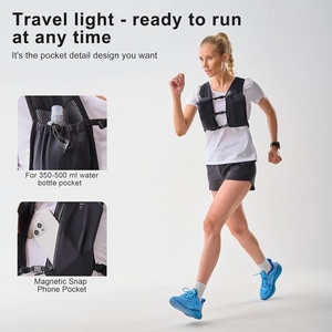 Wholesale High Quality Nylon <b>Hydration</b> Running Vest Adjustable Lightweight Water <b>Backpack</b> for Running Cycling - Product Image 2
