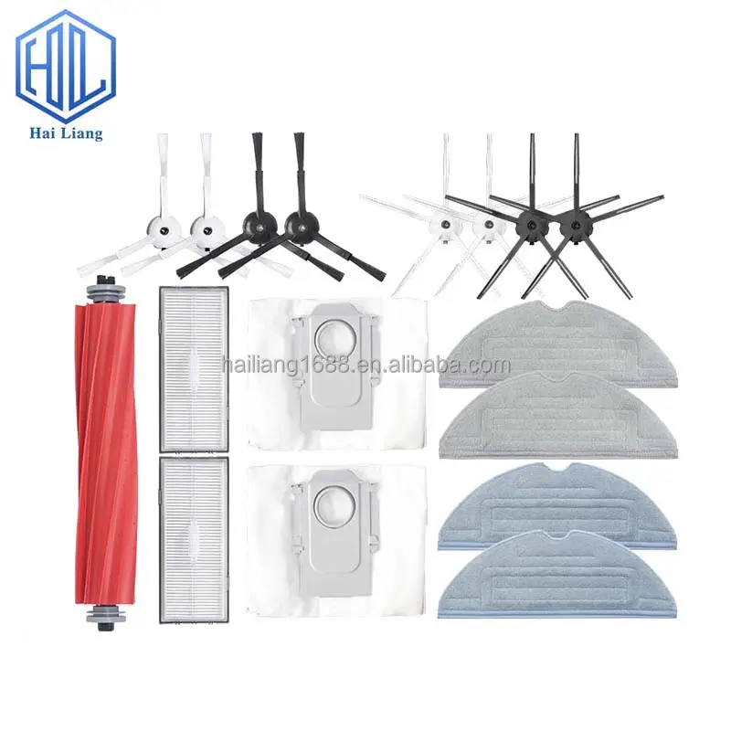 Vacuum Cleaner Spare Parts Mi Robot Main Side Brush Mops Cloths HEPA Filter For XiaoMi Roborock S7 Series Accessories