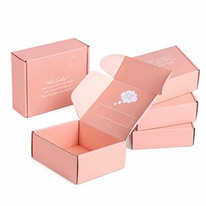 Cajas de Cartón Corrugado Reciclables para Envíos, Impresas con Acabado UV Brillante, Cajas Rígidas de Papel para Empaque de Cosméticos y Perfumes - Product Image 1