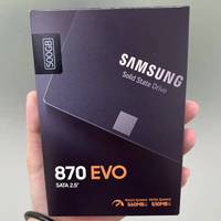SSD interne Samsung 870 EVO 2,5 pouces SATA III pour ordinateur de bureau, mini PC tout-en-un, mise à niveau avec scellé d'usine authentique