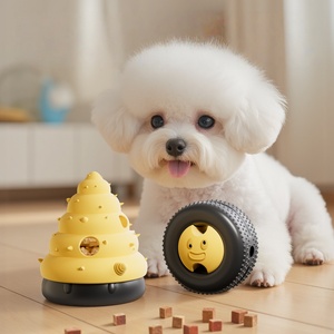 Giocattoli rompicapo per cani a forma di conchiglia a forma di cartone animato novità in gomma dispensare il gioco di arricchimento mentale alimentazione lenta - Product Image 1