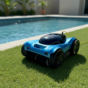 Robot aspirateur automatique pour piscine, nettoyage des murs enterrés, accessoires inclus, robot nettoyeur de piscine XT Pro T - Product Image 1