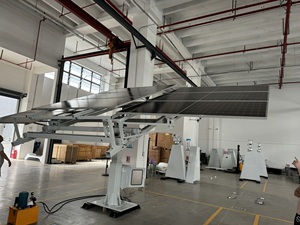 Sistema de Seguimiento Solar Plegable de Doble Eje, Sistema de Energía Solar Doméstico Montado en Suelo con Controlador MPPT y Batería de Iones de Litio - Product Image 5