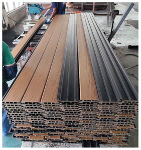 Chất lượng cao không thấm nước <span class=keywords><strong>WPC</strong></span> tấm ốp co-đùn tấm Tường thiết kế hiện đại chống cháy tấm Ốp trang trí cho sử dụng ngoài trời - Product Image 6