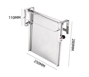 Estante de <span class=keywords><strong>encimera</strong></span> de Metal plegable portátil, puerta de armario retráctil de <span class=keywords><strong>cocina</strong></span>, tablero de mesa, Partición de mostrador <span class=keywords><strong>auxiliar</strong></span> extendida - Product Image 1