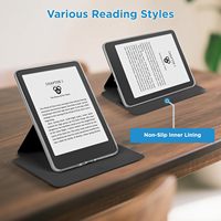 Prix du fabricant Housse de support magnétique détachable en cuir PU pour Kindle Kpw 6/6. Manchon Kindle de 8/7 pouces Design personnalisé