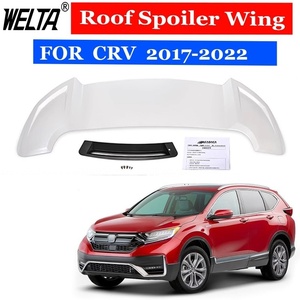 สปอยเลอร์หลังรถยนต์ Welta ABS สีดำเงา ปีกหลังกันชนหลังทรง Duckbill อุปกรณ์ตกแต่งภายนอก ชุดแต่งสำหรับ CRV - Product Image 6