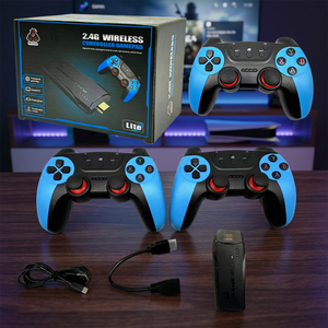 M8 Wireless Display Dual-Player Online Classic <b>Retro</b> Nostalgic Arcade Style TV Game <b>Console</b> US/EU 15001-20000 Built-In - Product Image 3