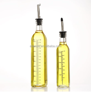 Sıcak satış 250ml 8oz High-end lüks kare zeytinyağı siyah plastik ile likör saf akçaağaç şurubu cam şişe vidalı kapak - Product Image 3